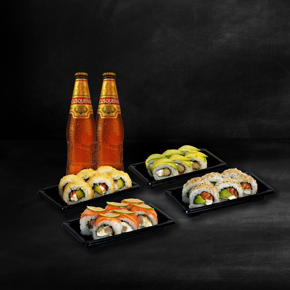 Combo Dúo 24 makis + 2 cusqueñas